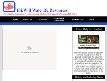 Tablet Screenshot of ekkwill.com